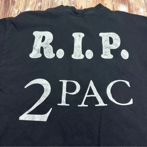 VINTAGE 2PAC ALL EYEZ ON ME MEN’STSHIRT MADE IN USAXL
